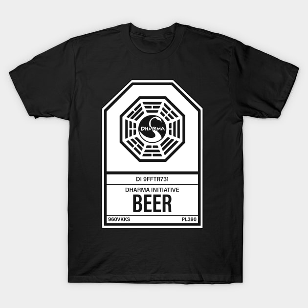 Dharma Initiative Beer T-Shirt by n23tees